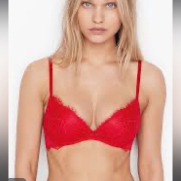 Victoria's Secret Other - NwT Victoria secret red lace dream angels bra and thong